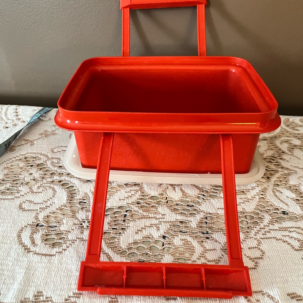 Tupperware Paprika Pack N Carry Lunch Box Set Storage & 2 containers. - Picture 6 of 9